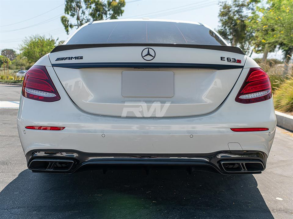 Mercedes W213 ED1 Style CF Trunk Spoiler