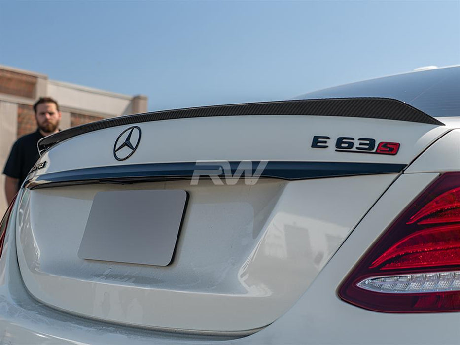 Mercedes W213 ED1 Style CF Trunk Spoiler