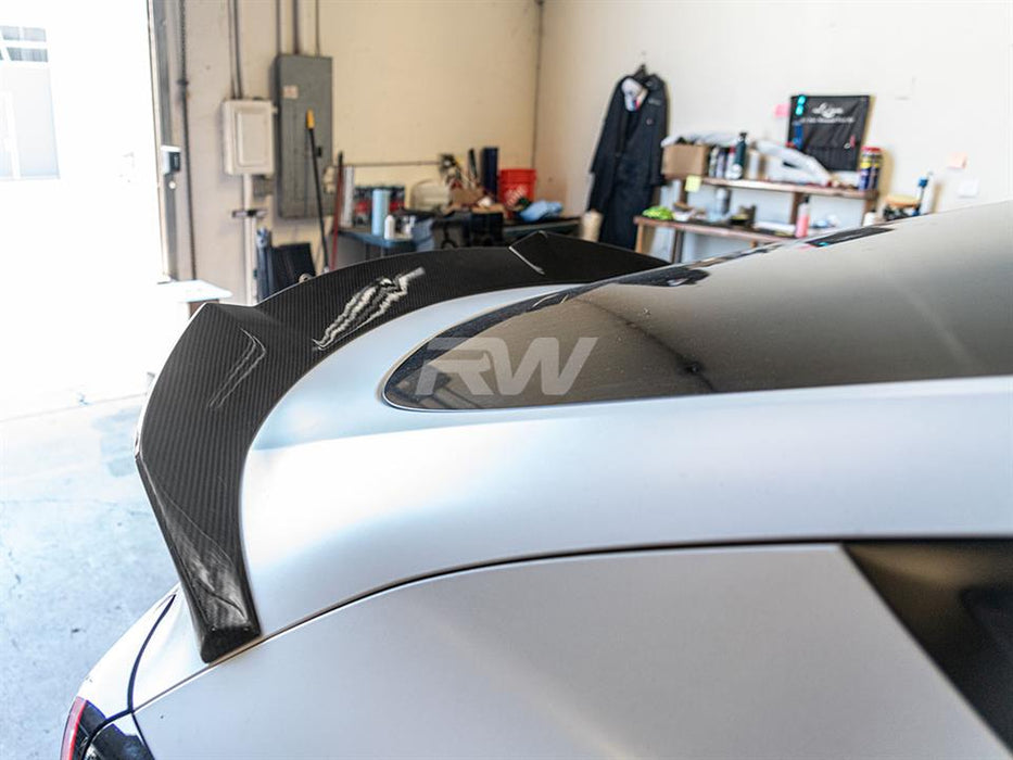 Tesla Model Y DTM Carbon Fiber Trunk Spoiler