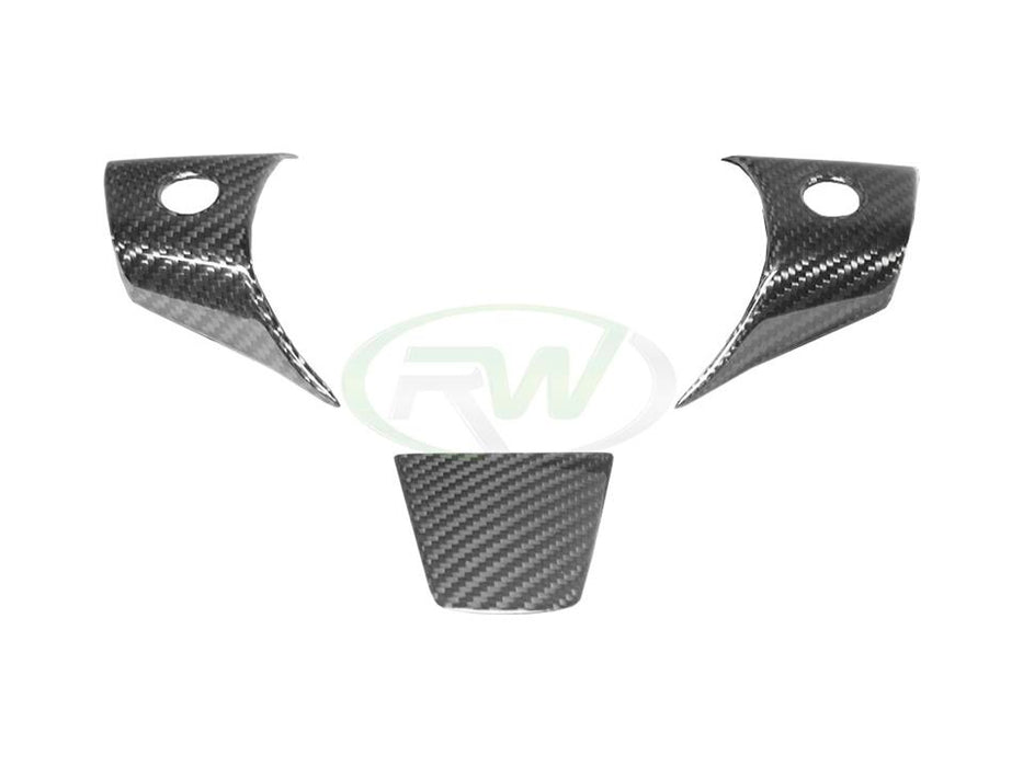 Tesla Model 3 / Y Carbon Fiber Steering Wheel Trim