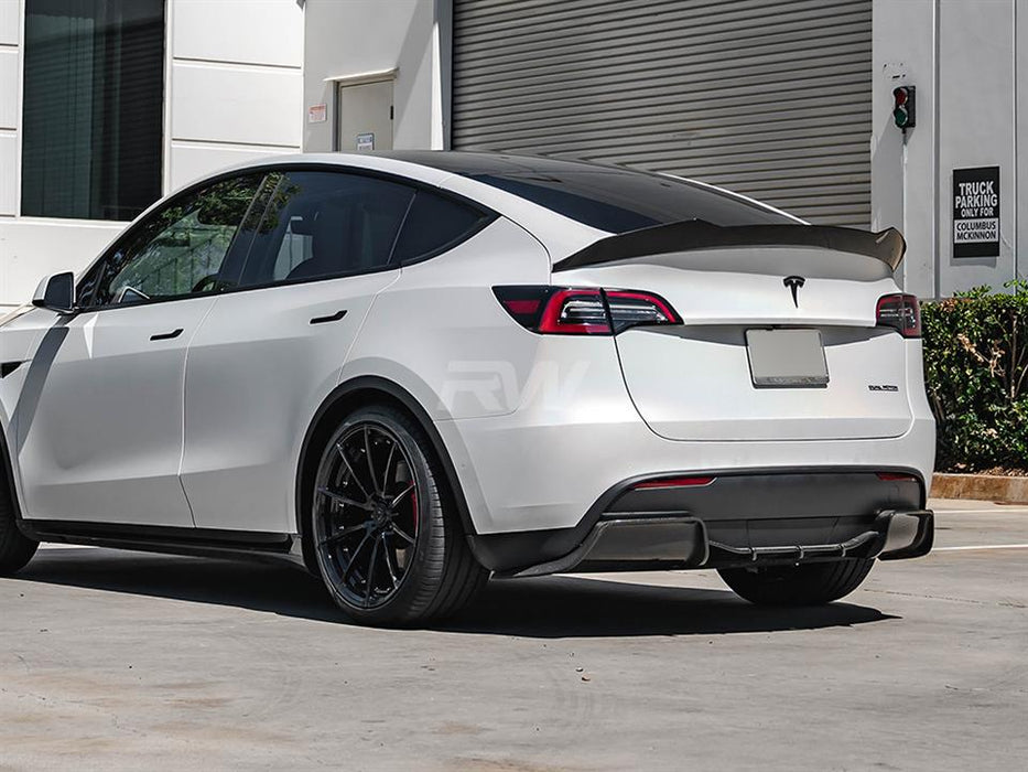 Tesla Model Y DTM Full Carbon Fiber Diffuser