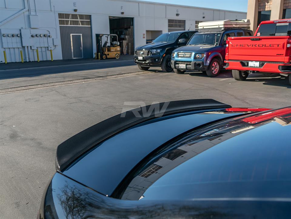 Mercedes W204 Coupe DTM Style CF Trunk Spoiler