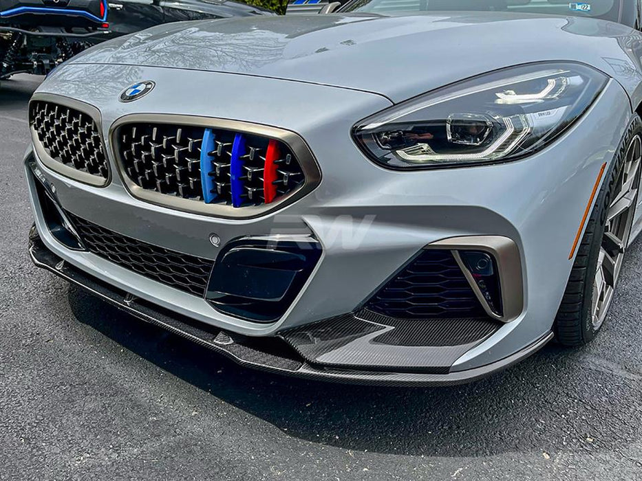 BMW G29 Z4 Carbon Fiber Front Splitters