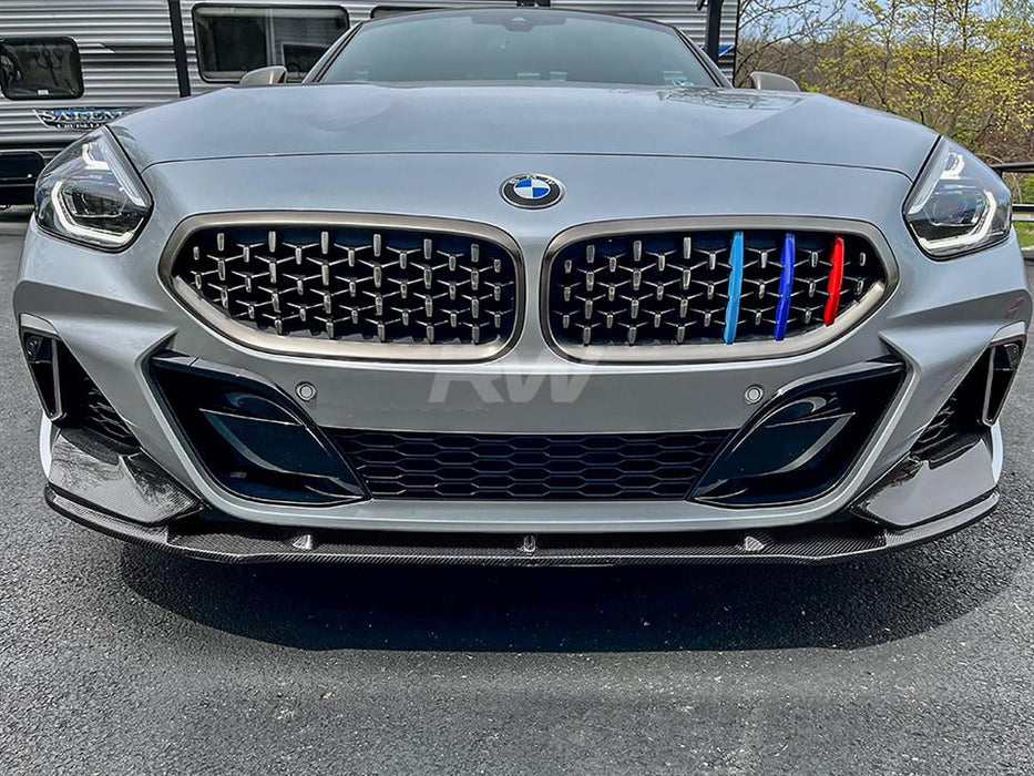 BMW G29 Z4 Carbon Fiber Front Splitters