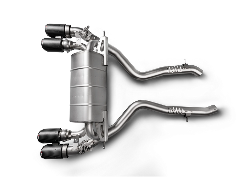 Akrapovic S-BM/T/3H Titanium Slip-On Exhaust for 18-20 BMW M2 Competition (F87N)