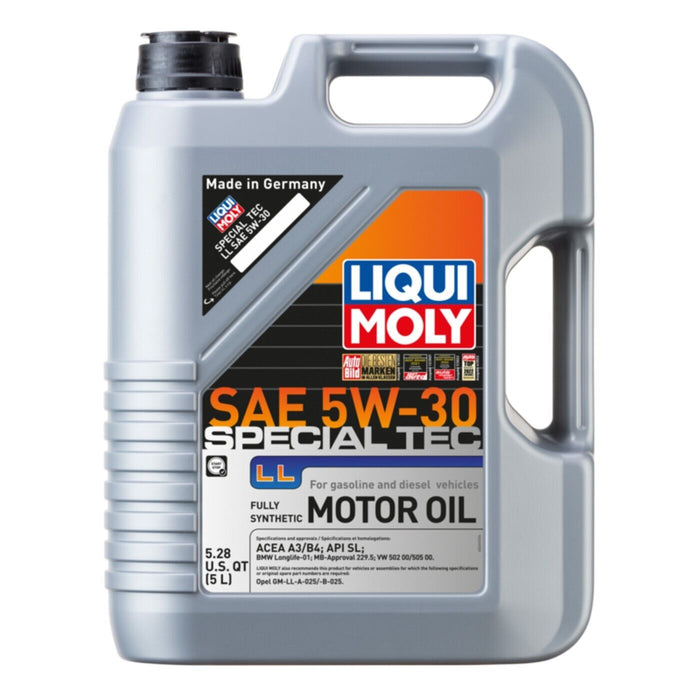 Liqui Moly 2249 Leichtlauf Special LL 5W-30 Motor Oil - 5 Liter