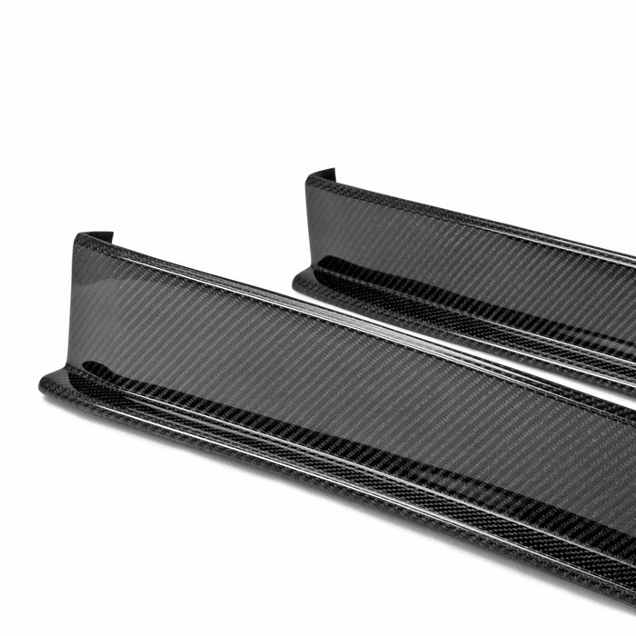 SS-Style Carbon Fiber Side Skirts For 2009-2016 Nissan GTR (Do Not Fit NISMO)