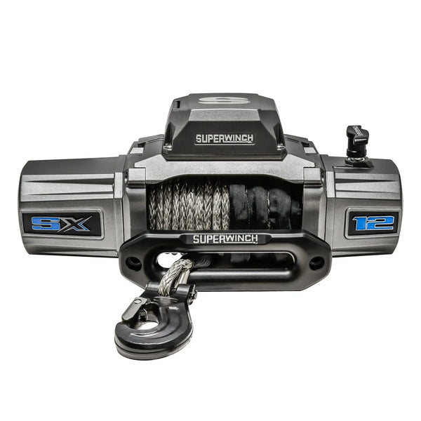 12,000LB Synthetic Rope Winch | Superwinch SX12SR
