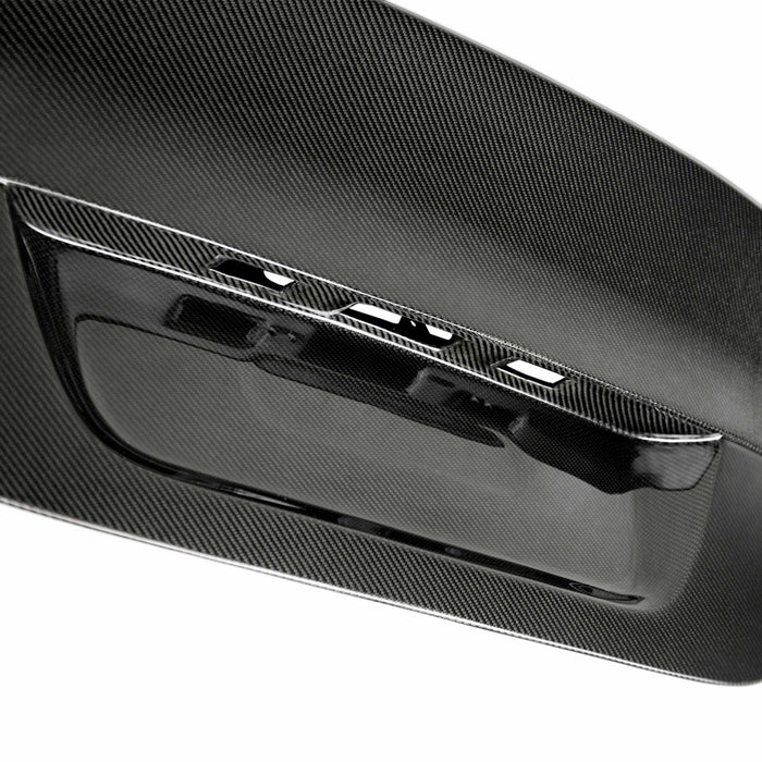 CSL-Style Carbon Fiber Trunk Lid For 2004-2010 BMW E60 (U.S. Plates)