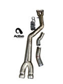 Active Autowerke X3M / X4M Signature single mid-pipe