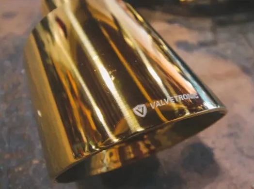 Valvetronic Valved Gold Exhaust With Chrome Tips - G20 330i