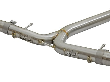 Takeda 304 Stainless Steel Cat-Back Exhaust w/ Blue Flame Tip