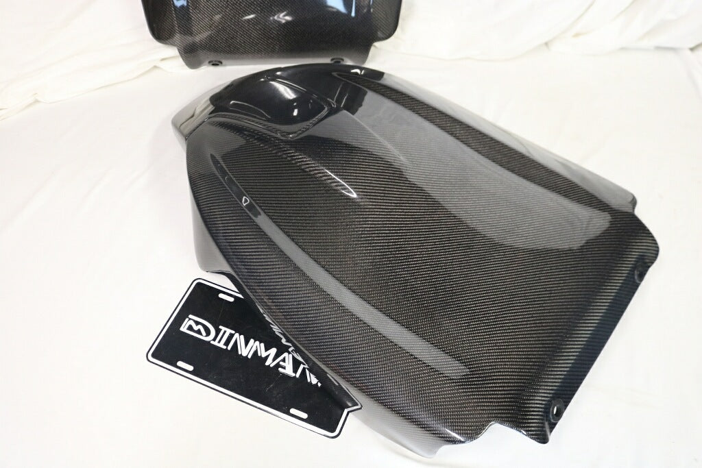 DinMann BMW Back Seat Carbon Fiber Full Covers Replacement G80 M3 / G82 M4