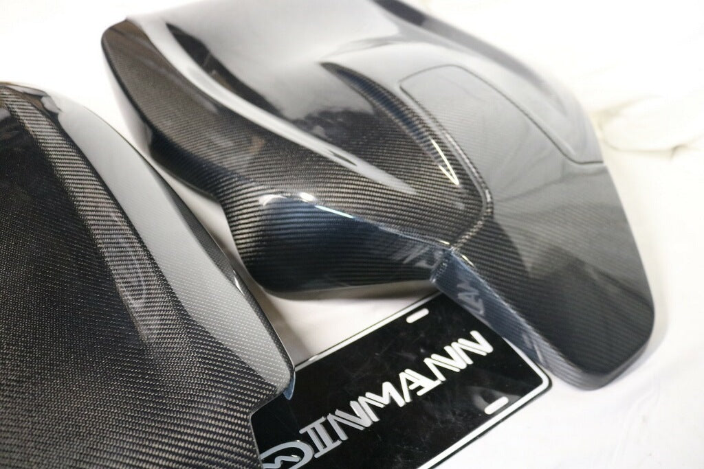 DinMann BMW Back Seat Carbon Fiber Full Covers Replacement G80 M3 / G82 M4