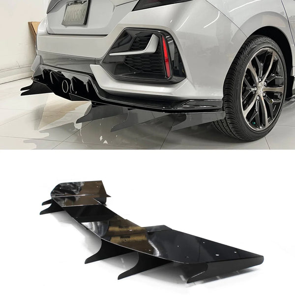 2020-2021 Honda Civic Rear Diffuser (Hatch [Sport, Sport Touring]) V5