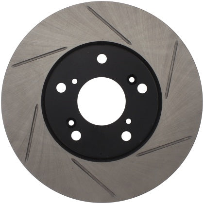 StopTech Sport Slotted Brake Rotor; Front Left