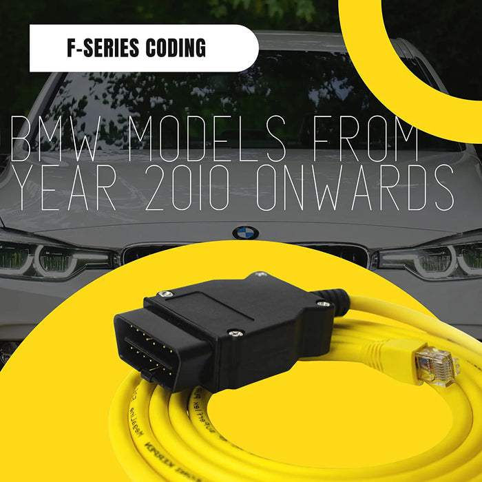 Other Tools & Kits - BMW ENET (Ethernet to OBD) Interface Cable E-SYS Other Tools & Kits - BMW ENET (Ethernet to OBD) Interface Cable E-SYS