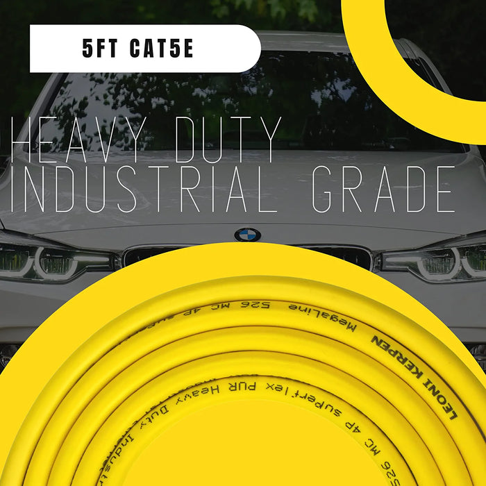 OHP ENET Cable BMW OBD | ICOM E-SYS ISTA | Bootmod3 Bimmercode F- Series OBD2 | Heavy Duty Cable