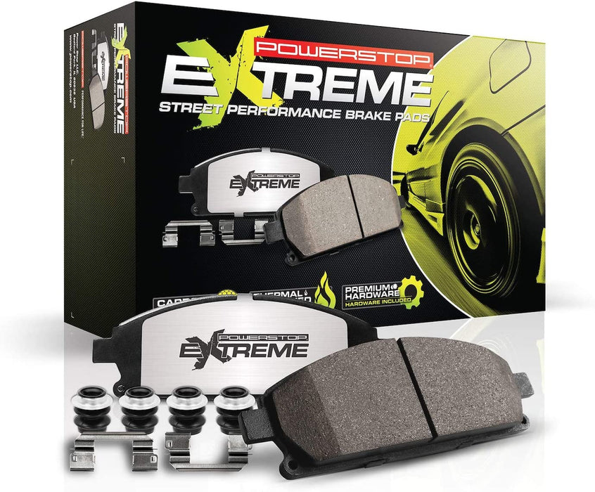 Z26 STREET PERFORMANCE CARBON-FIBER CERAMIC BRAKE PADS