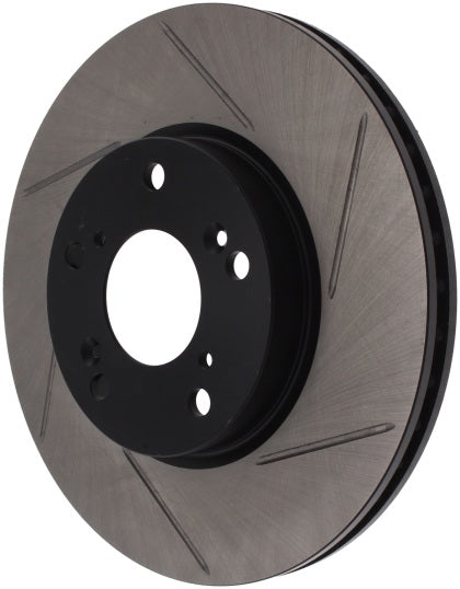 StopTech Sport Slotted Brake Rotor; Front Left