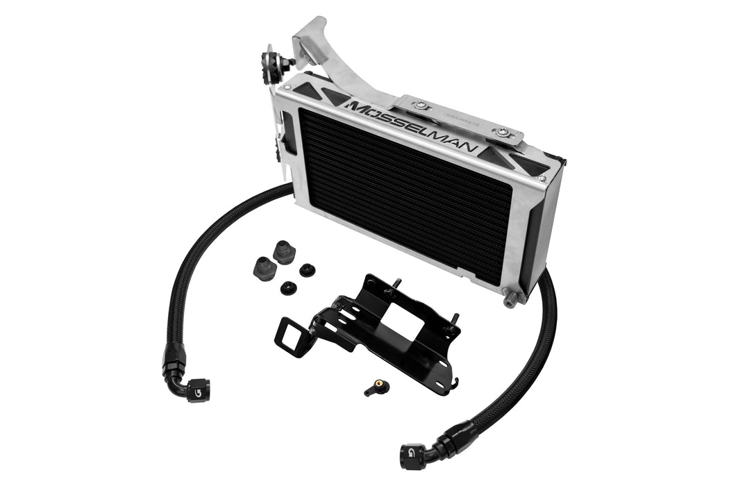 Mosselman TWIN OIL COOLER EXTENSION KIT, BMW 1-SERIES E8X 135i/1M N54/N55