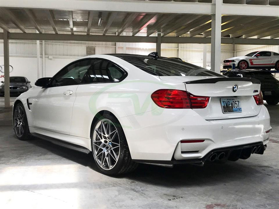 BMW F80 M3 GTX Carbon Fiber Side Skirt Extensions