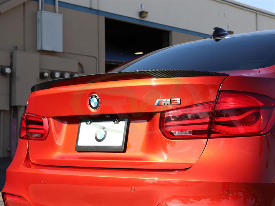 BMW F80 M3 Performance Style CF Trunk Spoiler