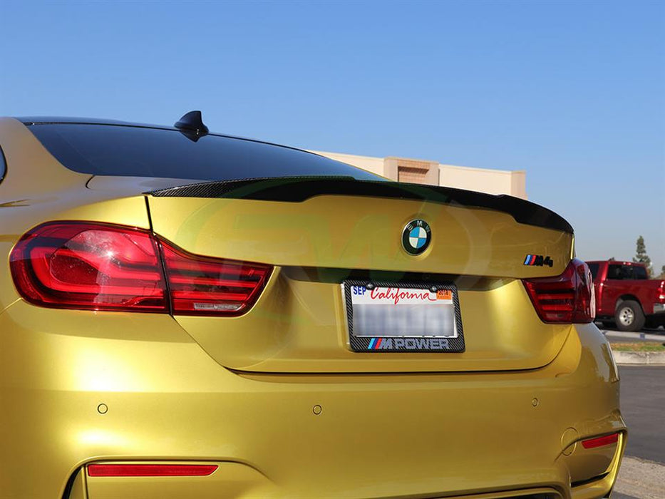 BMW F82 M4 Performance Style CF Trunk Spoiler