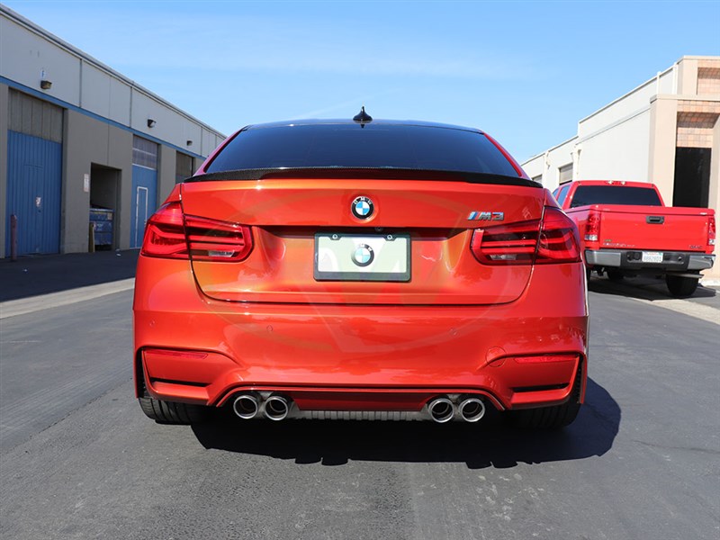 BMW F80 M3 Performance Style CF Trunk Spoiler