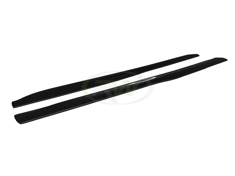 BMW F82/F83 M4 GTX Carbon Fiber Side Skirt Extensions