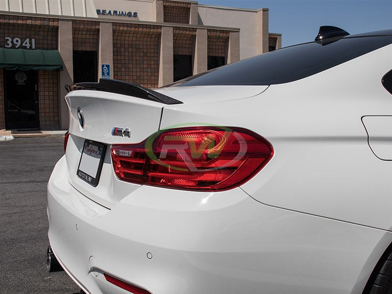 BMW F82 M4 CS Style CF Trunk Spoiler