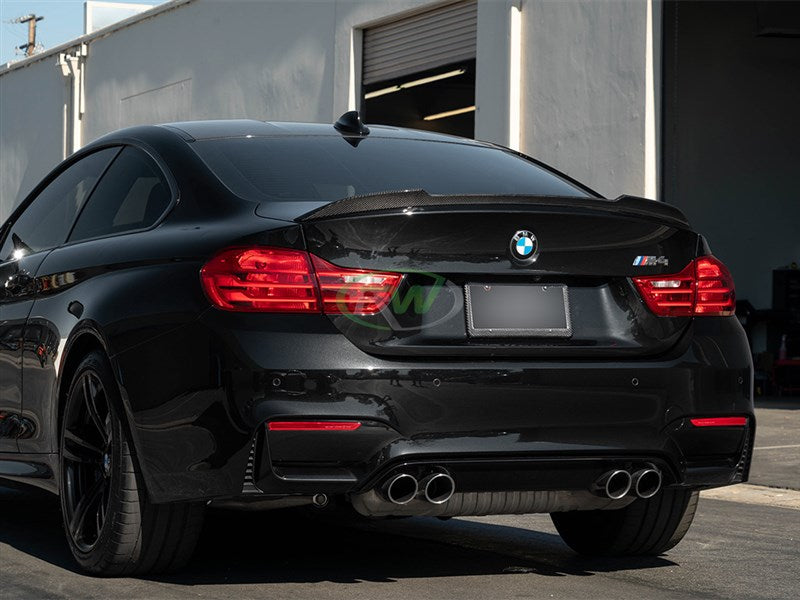 BMW F82 M4 CS Style CF Trunk Spoiler