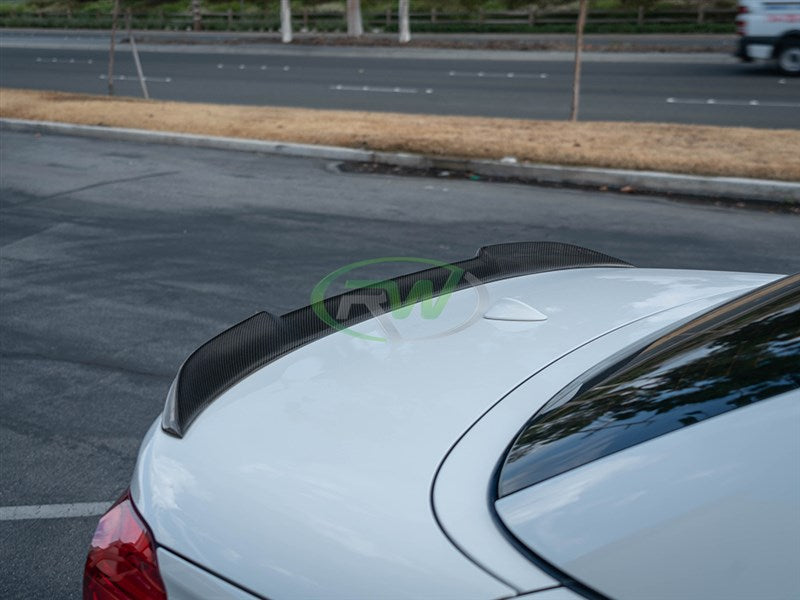 BMW F33 F83 CS Style Carbon Fiber Trunk Spoiler