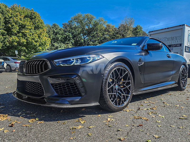 RW Carbon Full Carbon Fiber Front Lip (BMW M8 F91/F92/F93)