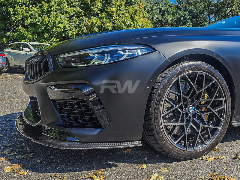 RW Carbon Full Carbon Fiber Front Lip (BMW M8 F91/F92/F93)