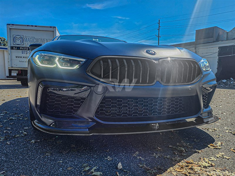 RW Carbon Full Carbon Fiber Front Lip (BMW M8 F91/F92/F93)