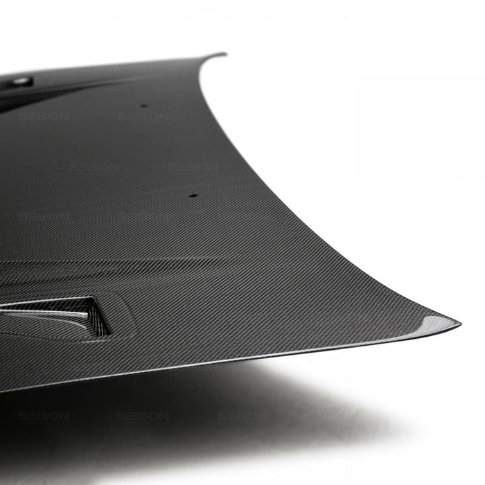 DVII-Style Carbon Fiber Hood For 1989-1994 Nissan 240SX