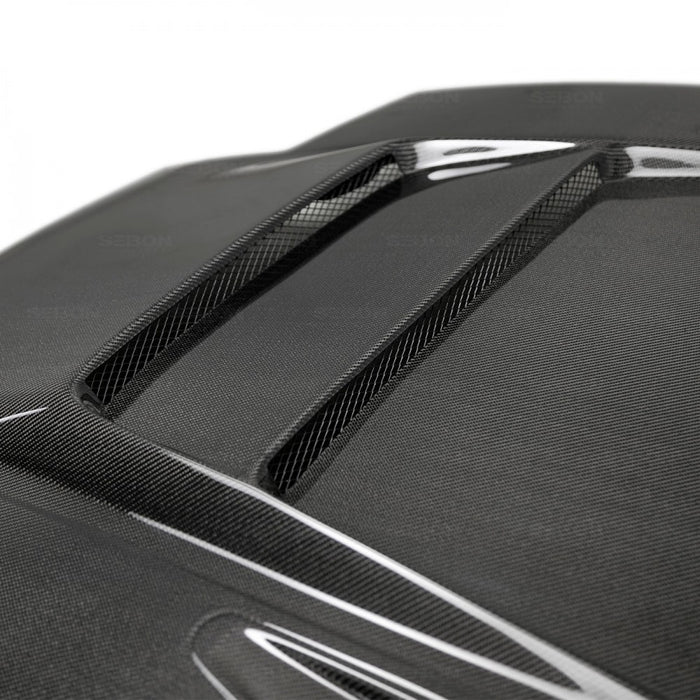 DVII-Style Carbon Fiber Hood For 1989-1994 Nissan 240SX