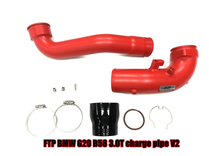 FTP BMW G20 B58 3.0T Charge Pipe ( A90 supra) RED color B58 Gen2