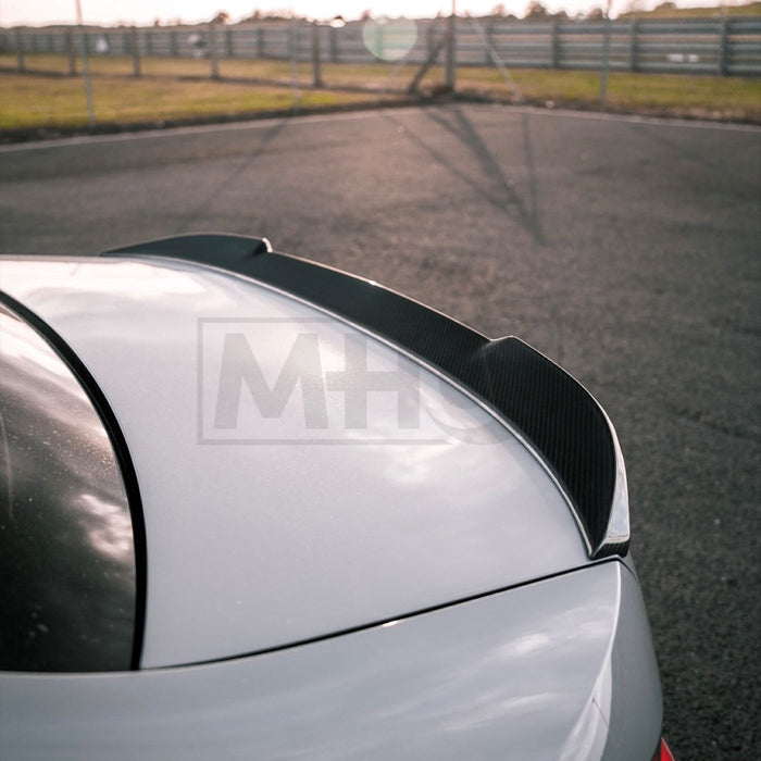 R44 Performance BMW M3 G80 CS STYLE SPOILER IN PRE PREG CARBON FIBRE