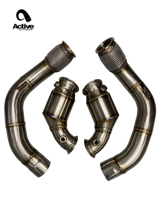 Active Autowerke F90 M5/M8 X5M/X6M Catted Downpipes