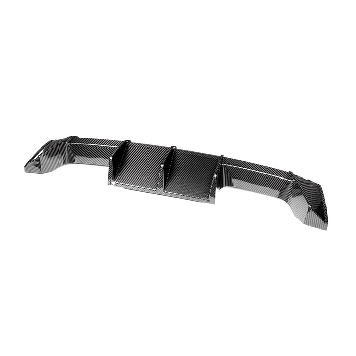 R44 MHC PLUS BMW G8X G80 M3 & G82 M4 PERFORMANCE STYLE REAR DIFFUSER IN PRE PREG CARBON FIBRE