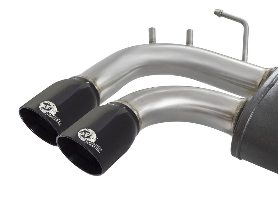 aFe Power Mach Force-Xp 3 IN to 2-1/4 IN 304 Stainless Steel Cat-Back Exhaust System - 49-36329