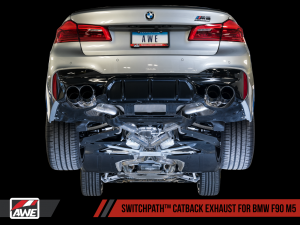 AWE EXHAUST SUITE FOR BMW F90 M5 GRP-EXH-BWF90M544T