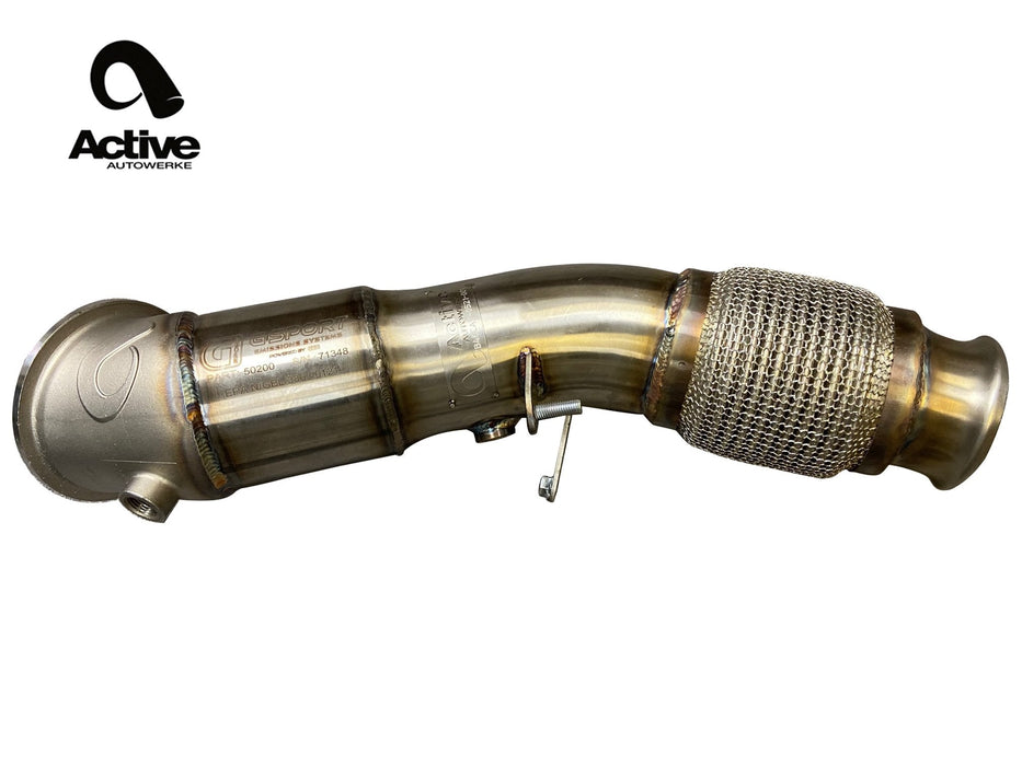 Active Autowerke BMW B46 G2X Catted Downpipe (230i, 330i, 430i) - 11-065