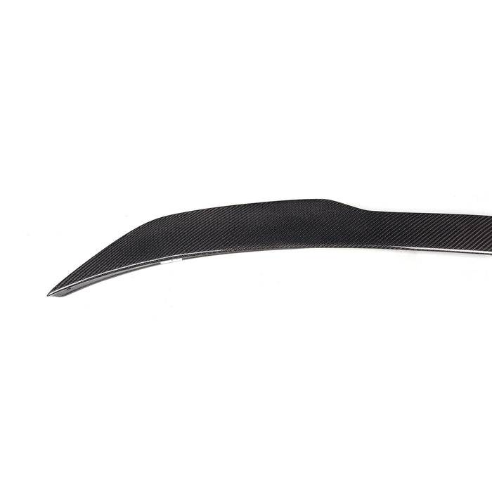 R44 BMW G80 M3 Ducktail Style Spoiler In Pre-Preg Carbon Fibre