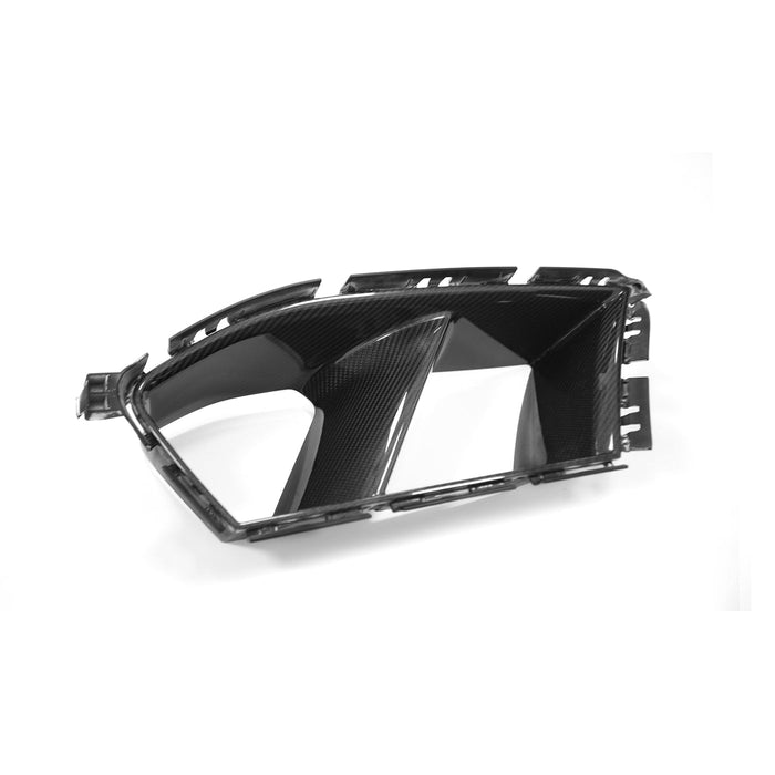 R44 MHC PLUS BMW M3 G80 / M4 G82 PERFORMANCE STYLE PRE PREG CARBON FIBRE FRONT DUCT REPLACEMENT