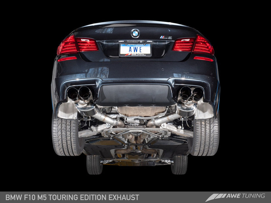 AWE TOURING EDITION EXHAUST FOR BMW F10 M5 GRP-EXH-BMF10M5001