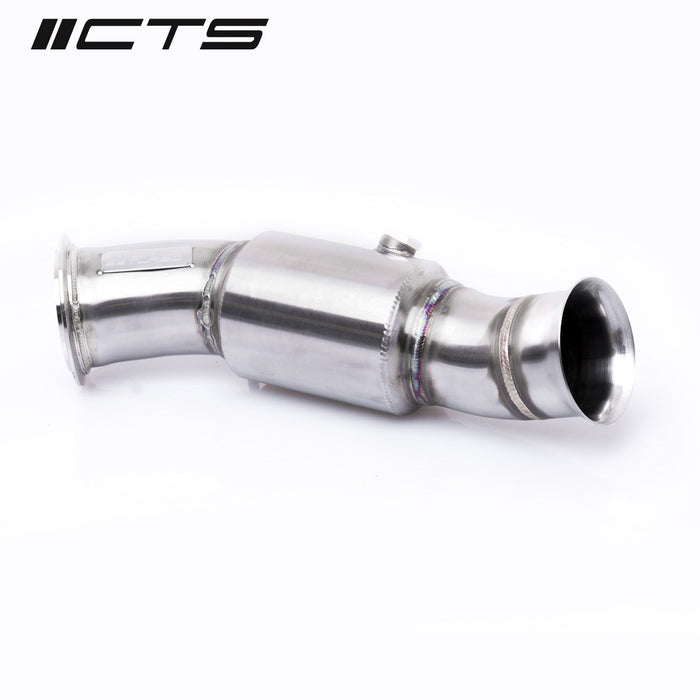 CTS TURBO 3.5″ HIGH-FLOW CAT BMW N55 (PNEUMATIC WASTEGATE) CTS-EXH-DP-0022-CAT