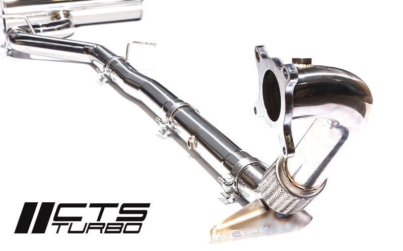 CTS TURBO VW MK6 GOLF R 3″ TURBO BACK EXHAUST